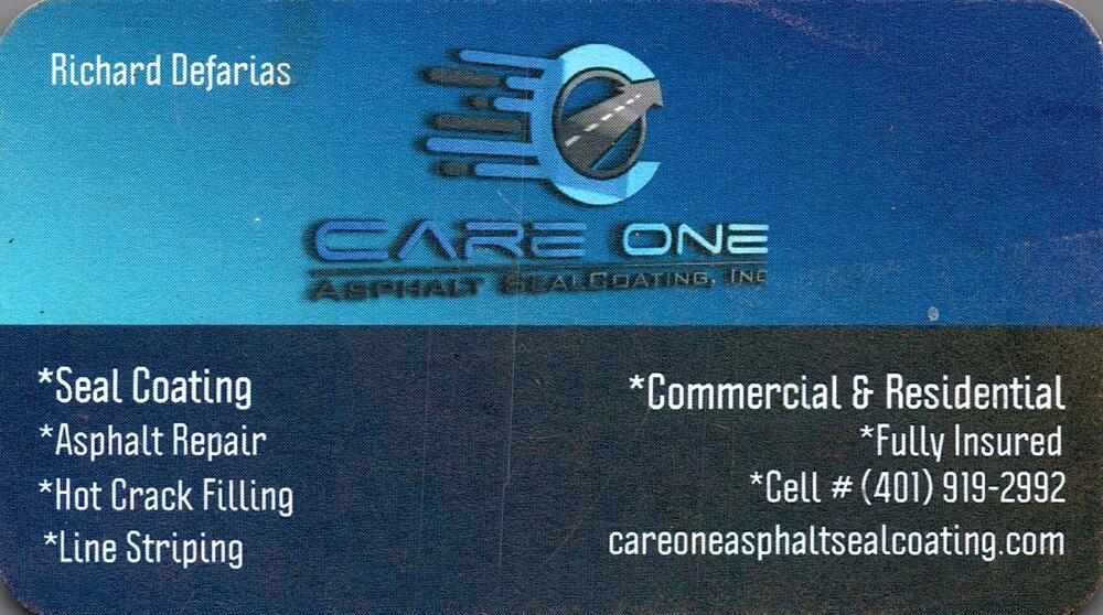 Care One Asphalt Sealcoating, Inc.