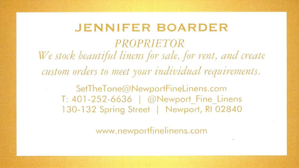Newport Fine Linens