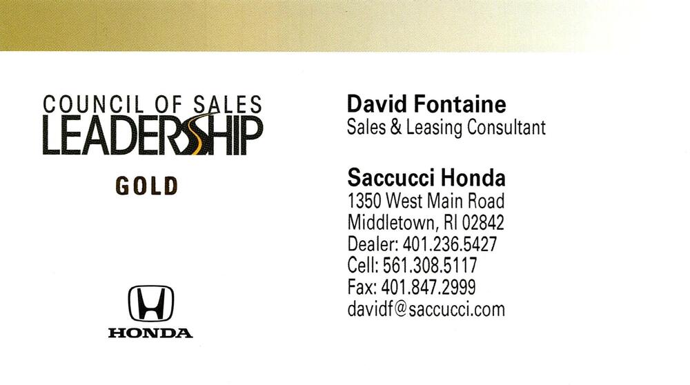 Saccucci Honda