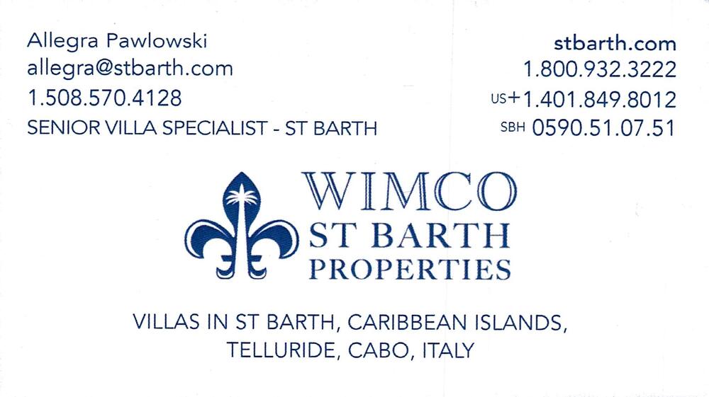 WIMCO St Barth Properties