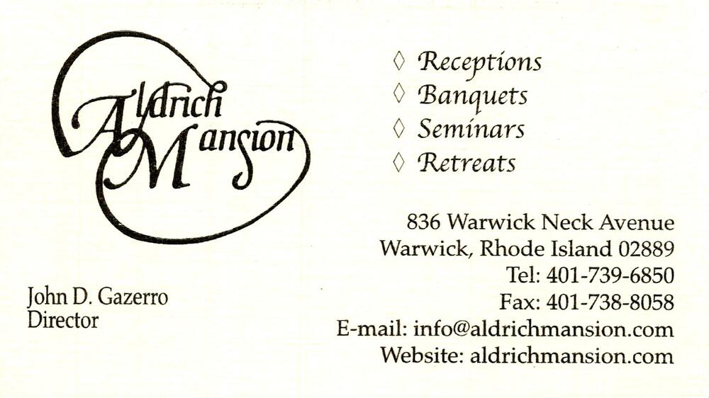 Aldrich Mansion