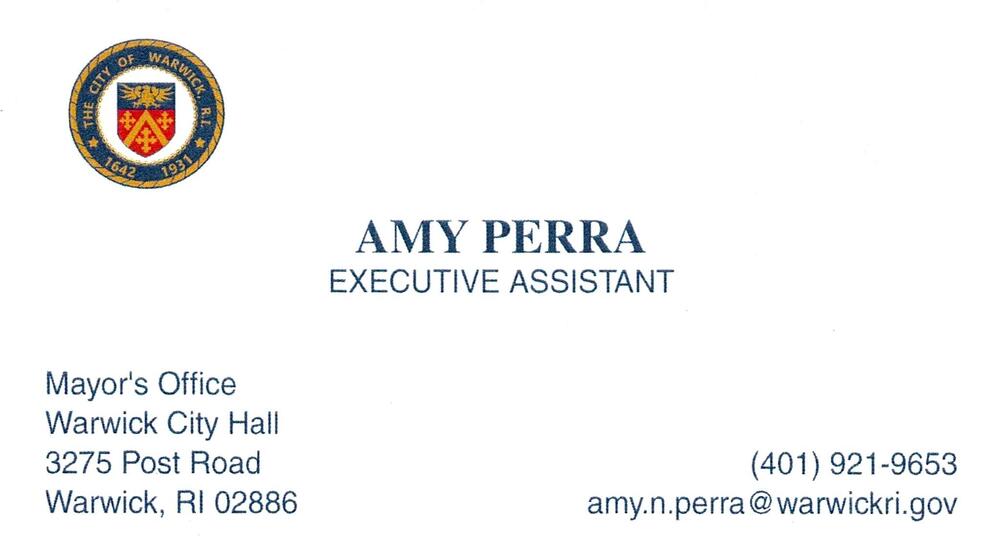City of Warwick Mayor's Office