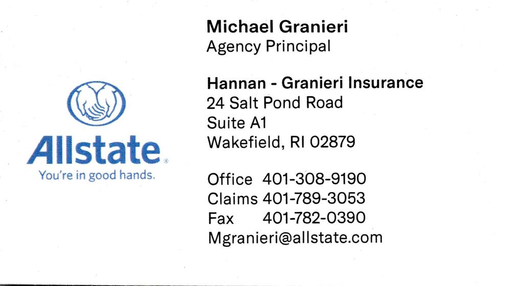Hannan - Granieri Insurance / Allstate