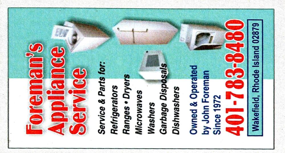 Foreman's Appliance Service