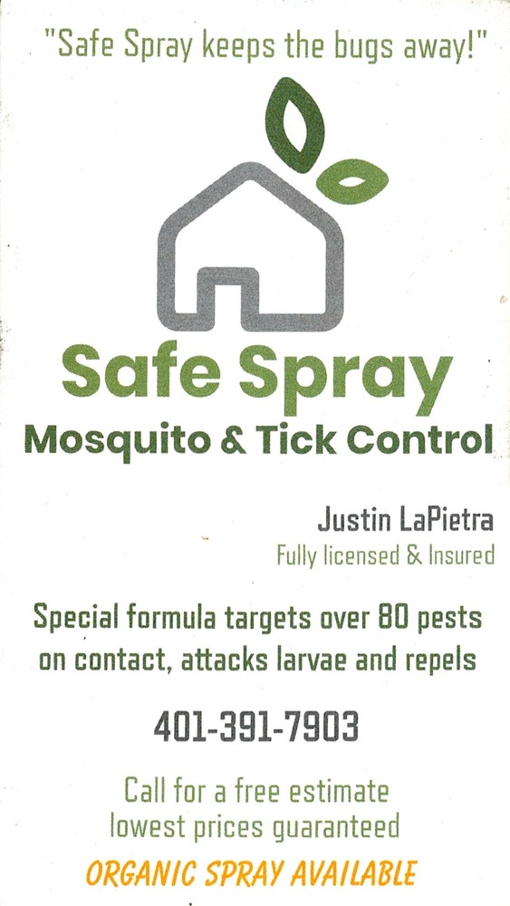 Safe Spray Mosquito & Tick Control